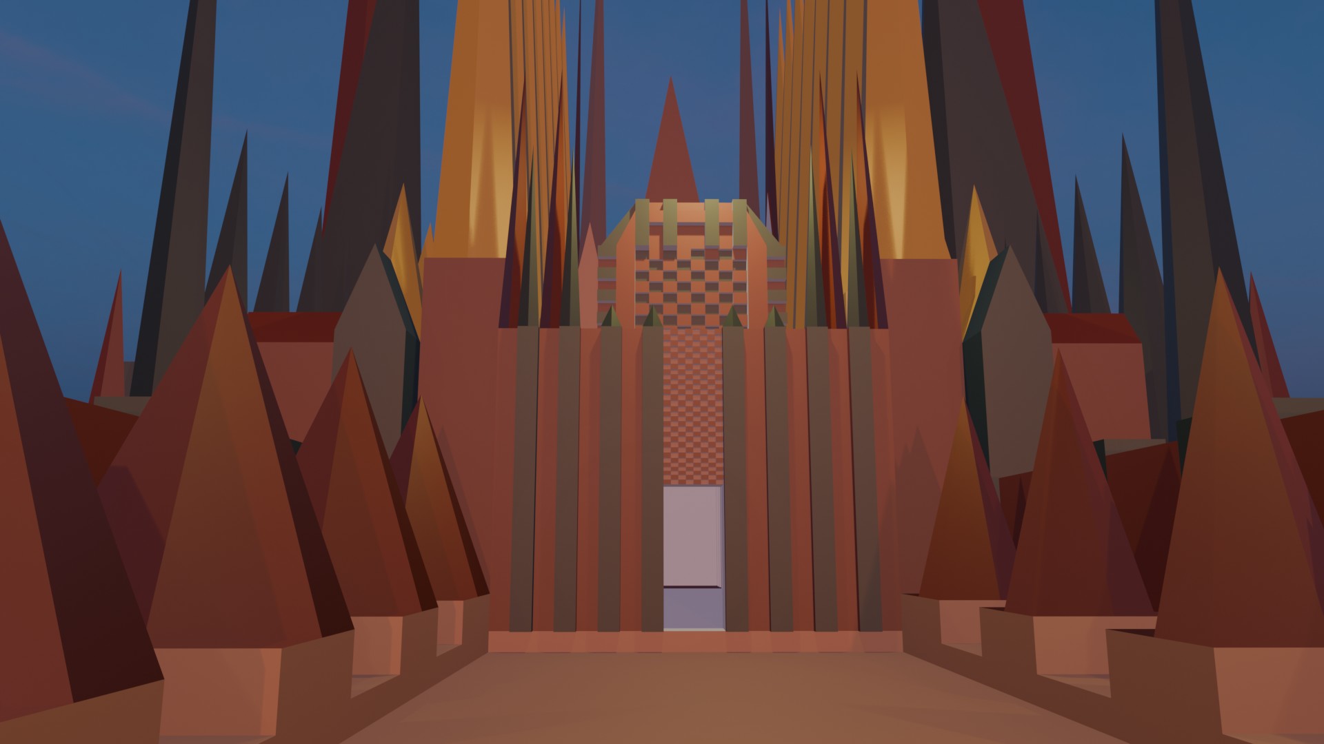 Cathedral 3D Model